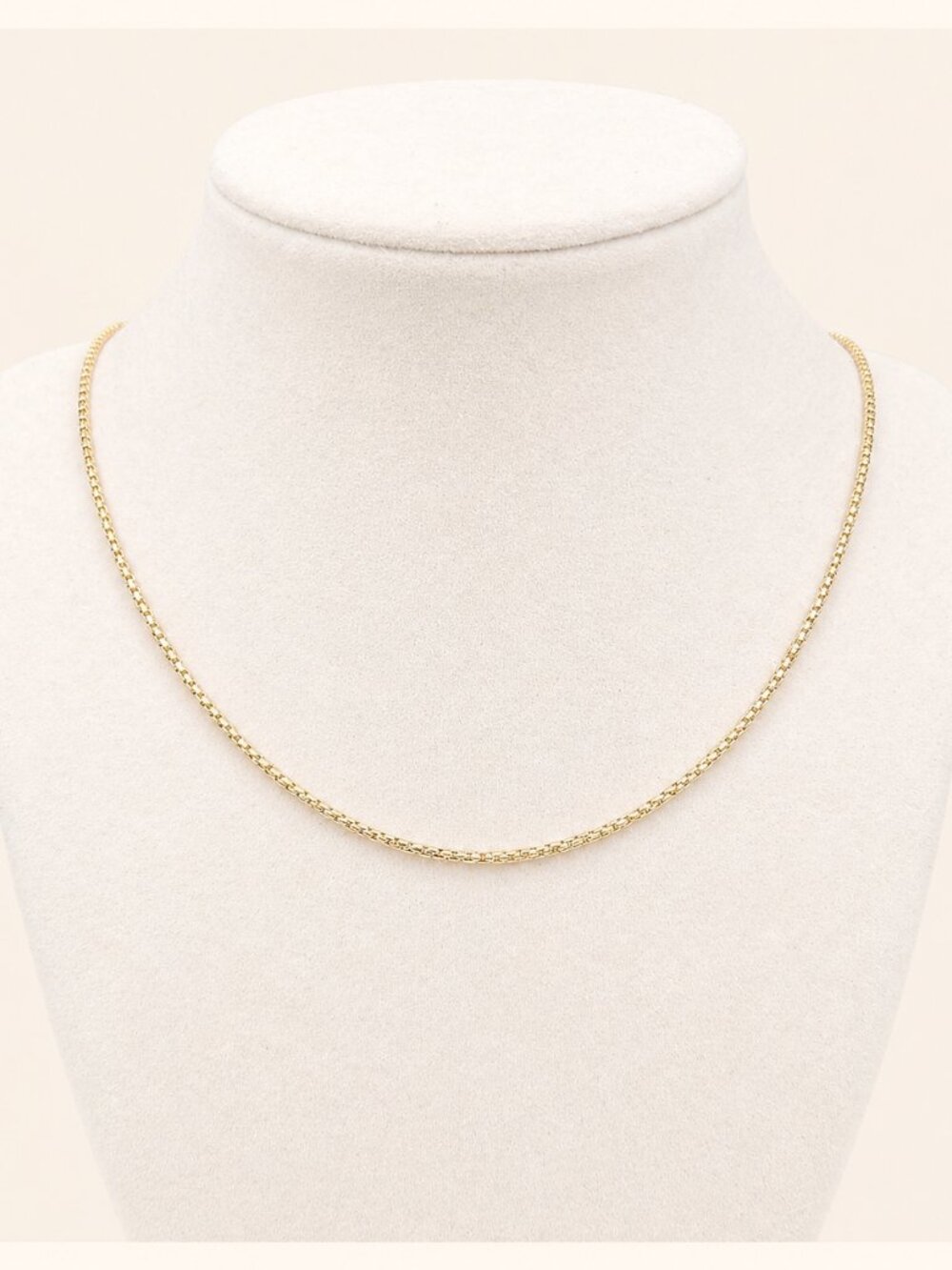 David Yurman Box Chain Necklace in 18K Yellow Gold - 1.7mm - 20"